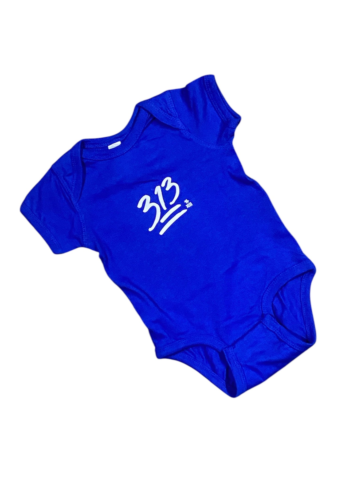 313 Onesie Royal Blue