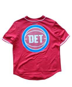 PRO Pistons LOGO JERSEY Red
