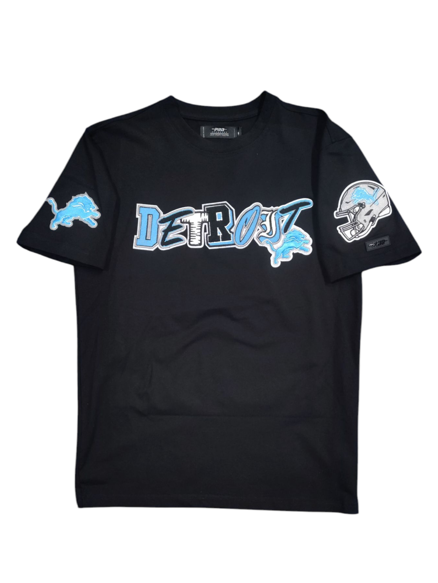 Pro Standard Detroit  LIONS Embroidered Graphic Tee