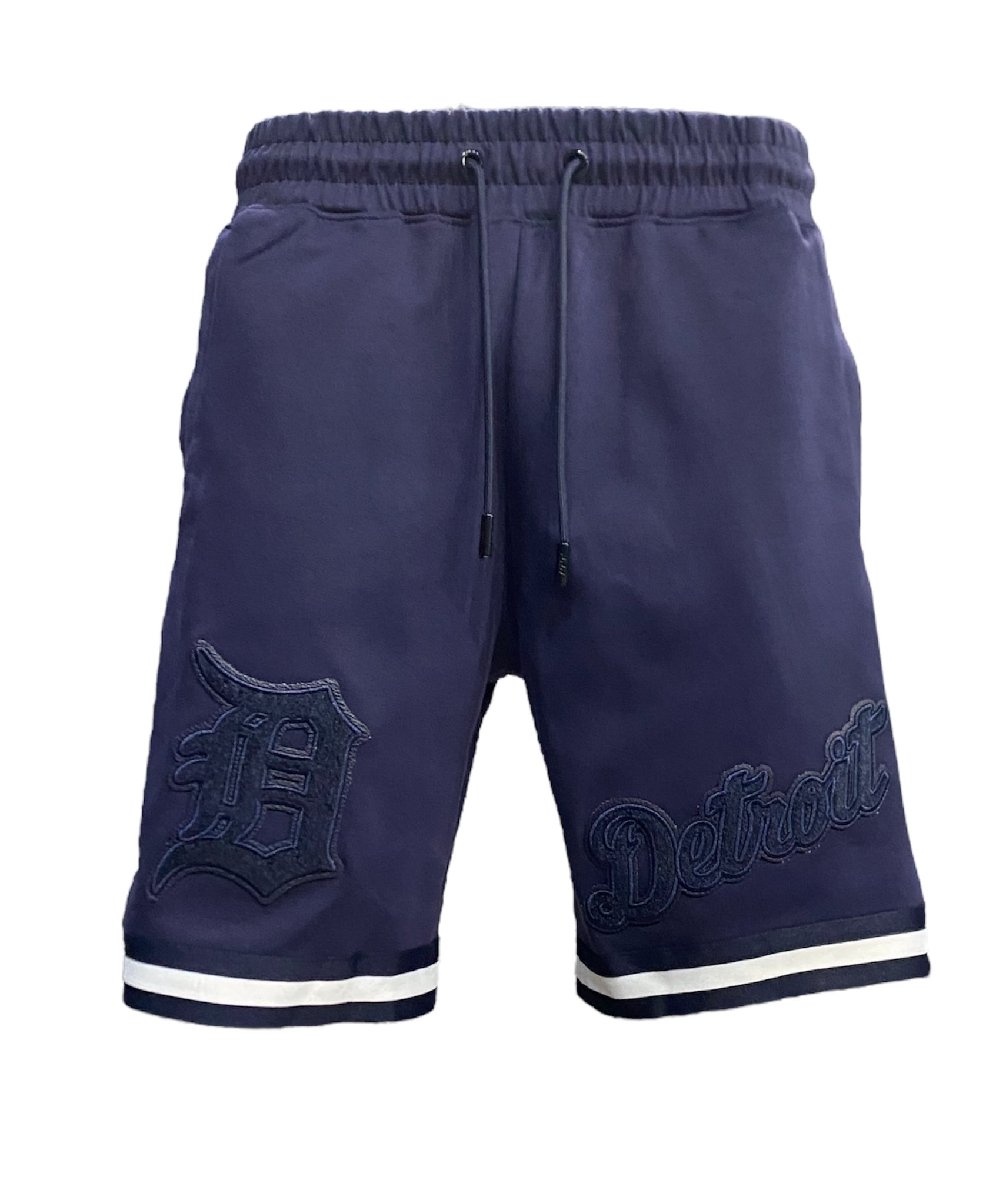 Pro Tigers Logo Embroidered Shorts Navy