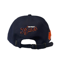 Pro Tigers Logo Strapback Navy/Orange