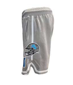 Pro Lions Logo Embroidered Shorts Gray/Blue