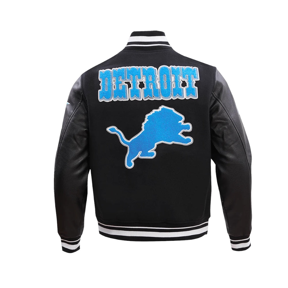 Pro Lions Chenille Embroidered Varsity Jacket