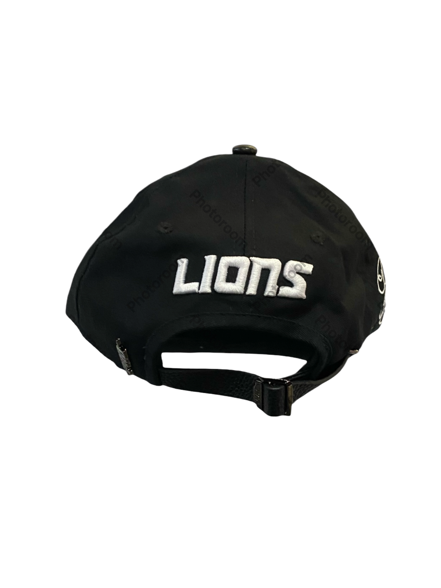 Pro Lions Multi Logo Embroidered Dad Cap Black