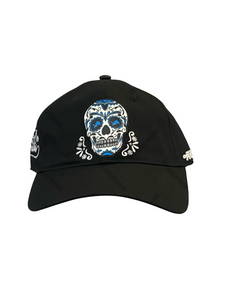 Pro Lions Sugar Skull Embroidered Dad Cap Black