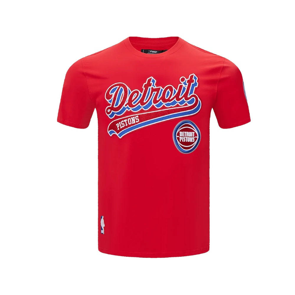 Pro PISTONS SCRIPT TAIL MEN'S TEE