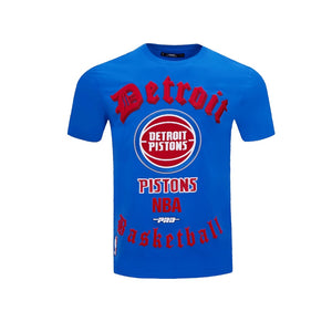 Pro Standard PISTONS Old English Tee