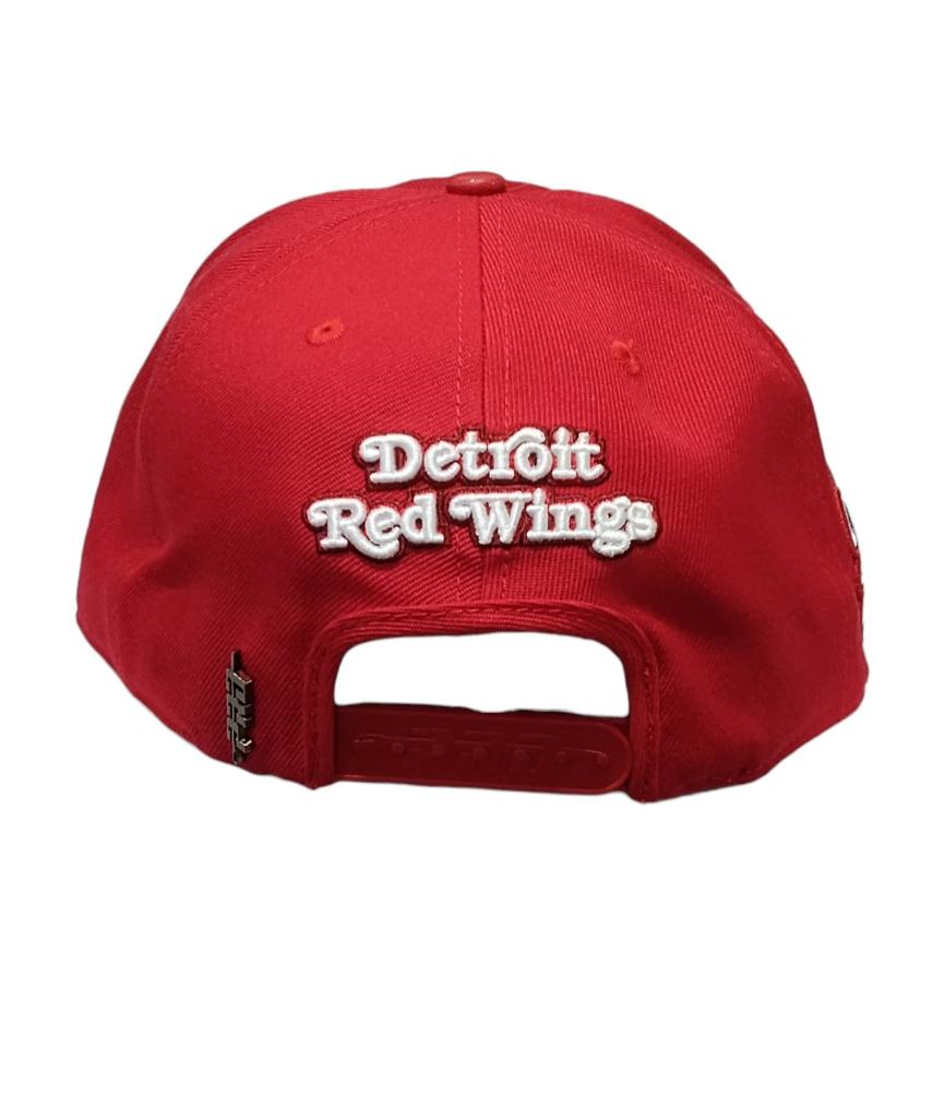 Pro Red Wings Logo Embroidered Snapback